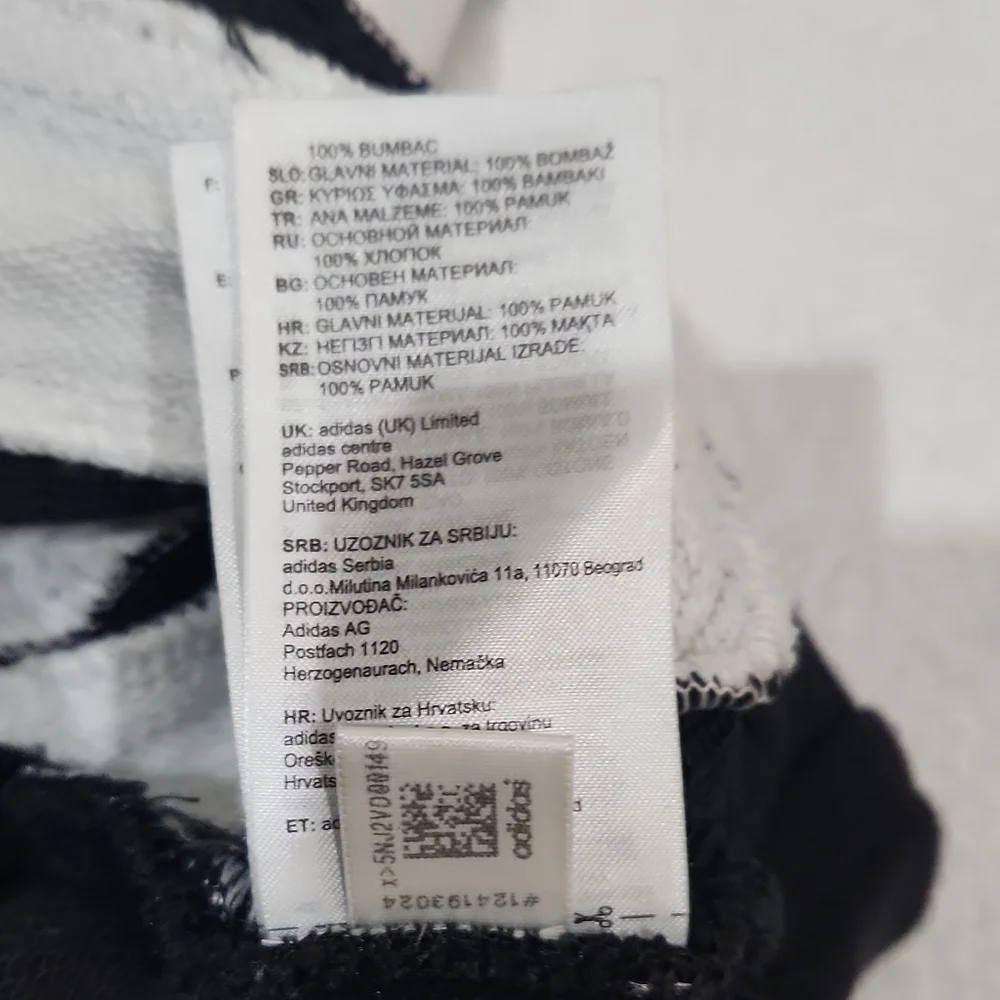 adidas Black and White Women's Hoodie Sweater - Picture 5 of 8